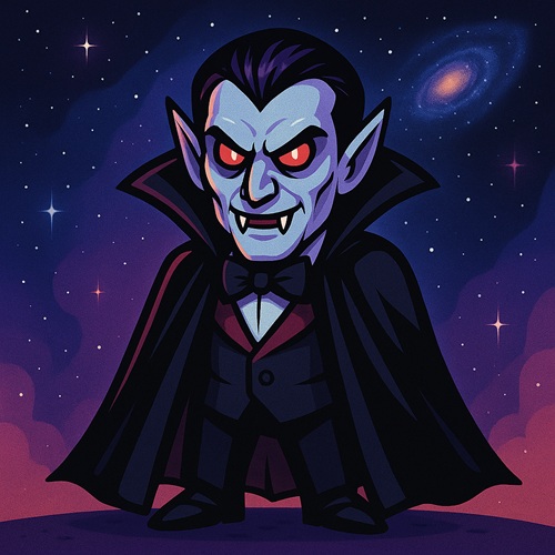 Dracula from the Horror Series.