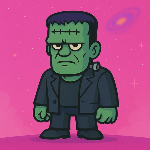 Frankenstein from the horror series.