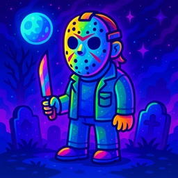 Masked Killer from The Terror Toons Series.