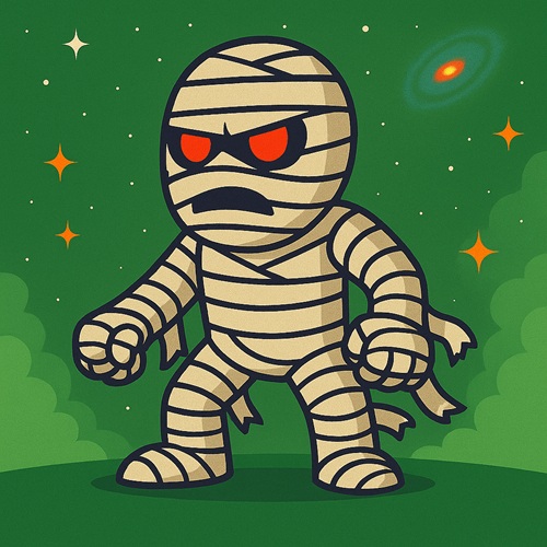 The Mummy from the Horror series.